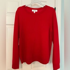 Red Cashmere Sweater - NWT